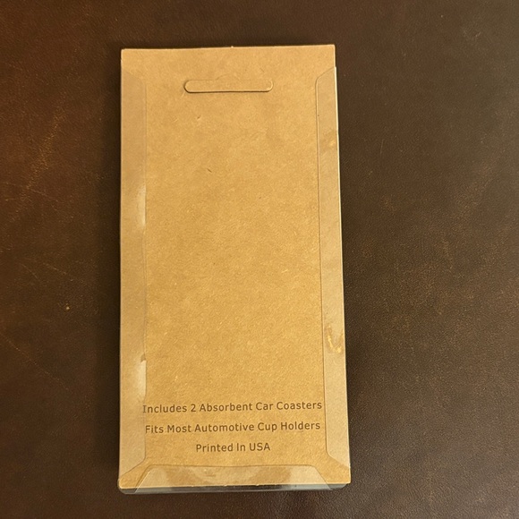 Lexus White Car Coasters - Picture 2 of 2